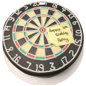 Dart Board Cake