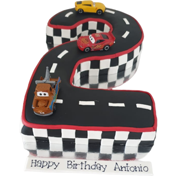 Road Theme Cake